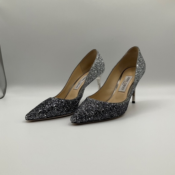 ✨💙JIMMY CHOO ROMY 85 PUMPS, SIZE 39 - Picture 3 of 13